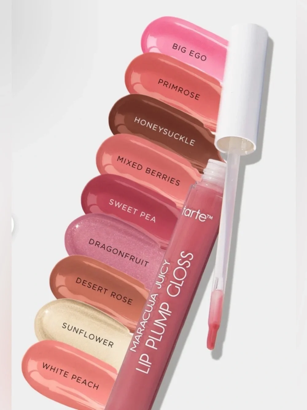 tarte Maracuja Juicy Lip Plump Gloss in White Peach - BNIB
